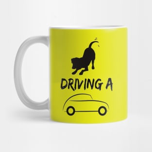 Dog Driving a Car Mug